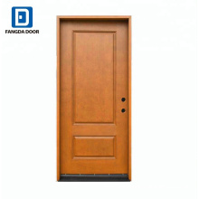 Fangda house fiberglass door price with orange peel paint texture